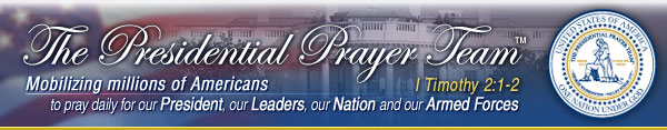 The Presidential Prayer Team Email Header