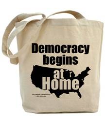 Democracy at Home ToteBag