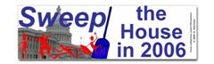 Sweep the House Sticker (Bumper)
